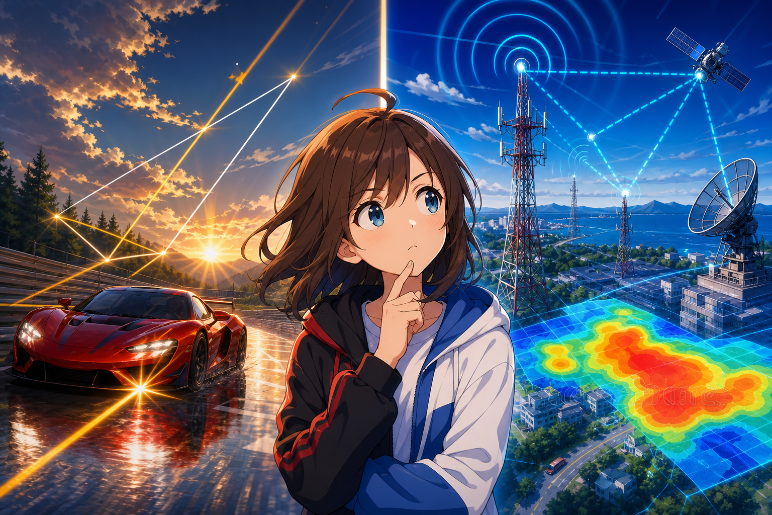 どうして光と電波で同じ名前が使われているの？