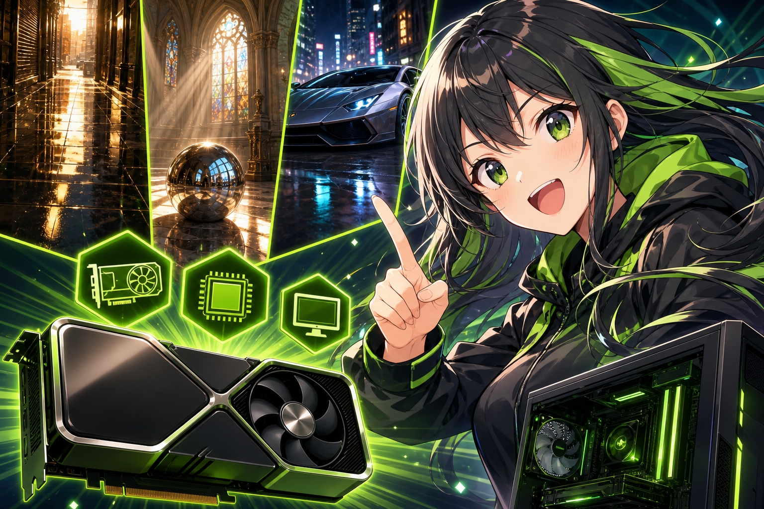 NVIDIAでレイトレを楽しむための3つの必須条件
