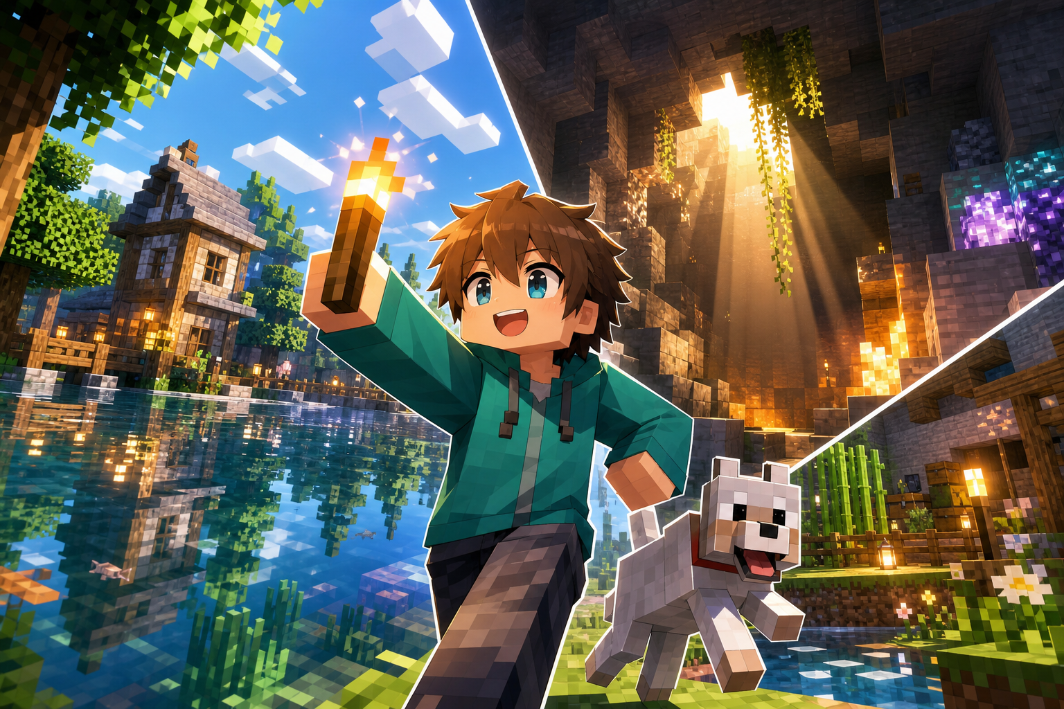 マイクラでレイトレーシングを楽しむ方法