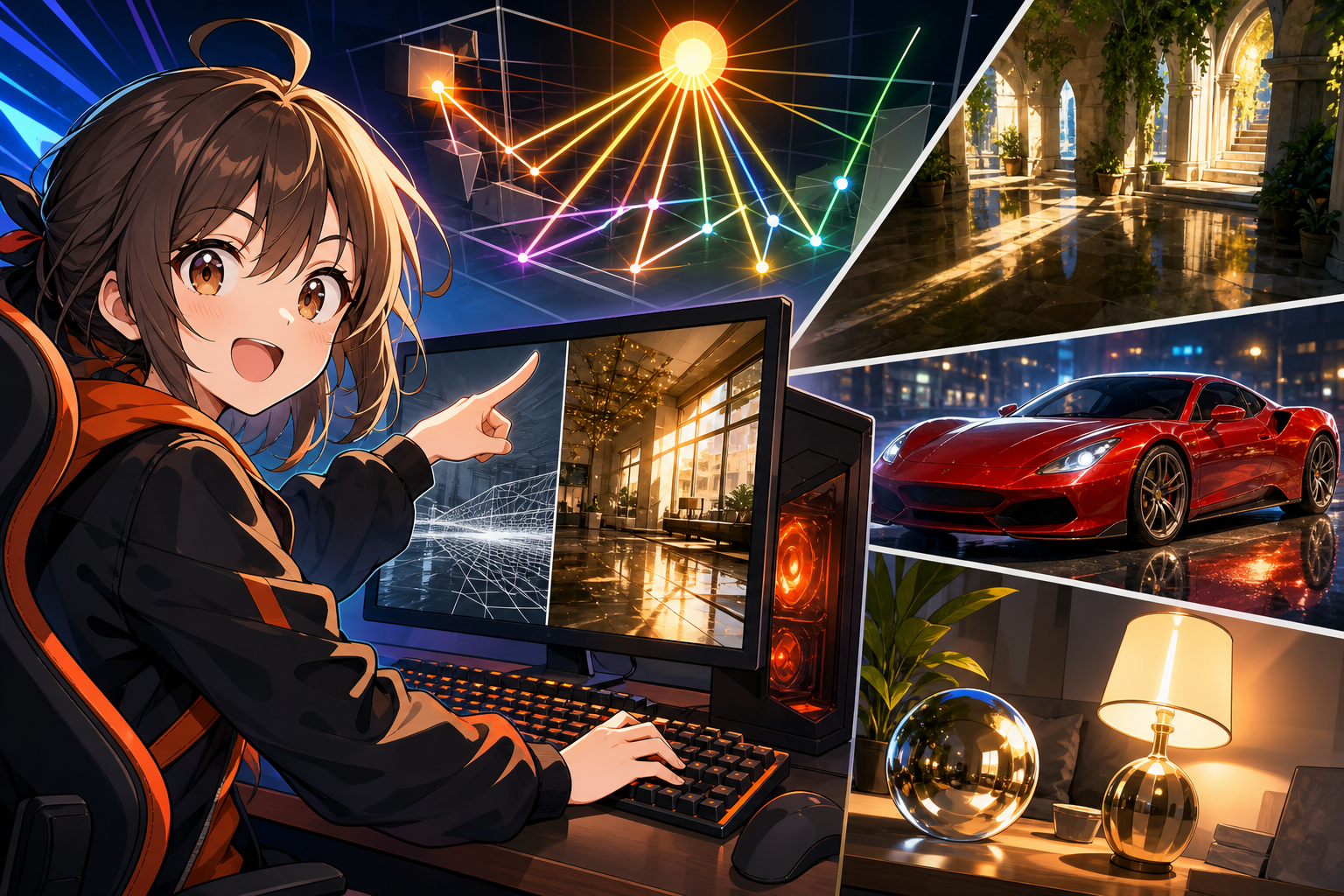 実際のゲームや身近な技術での活用例を見てみよう