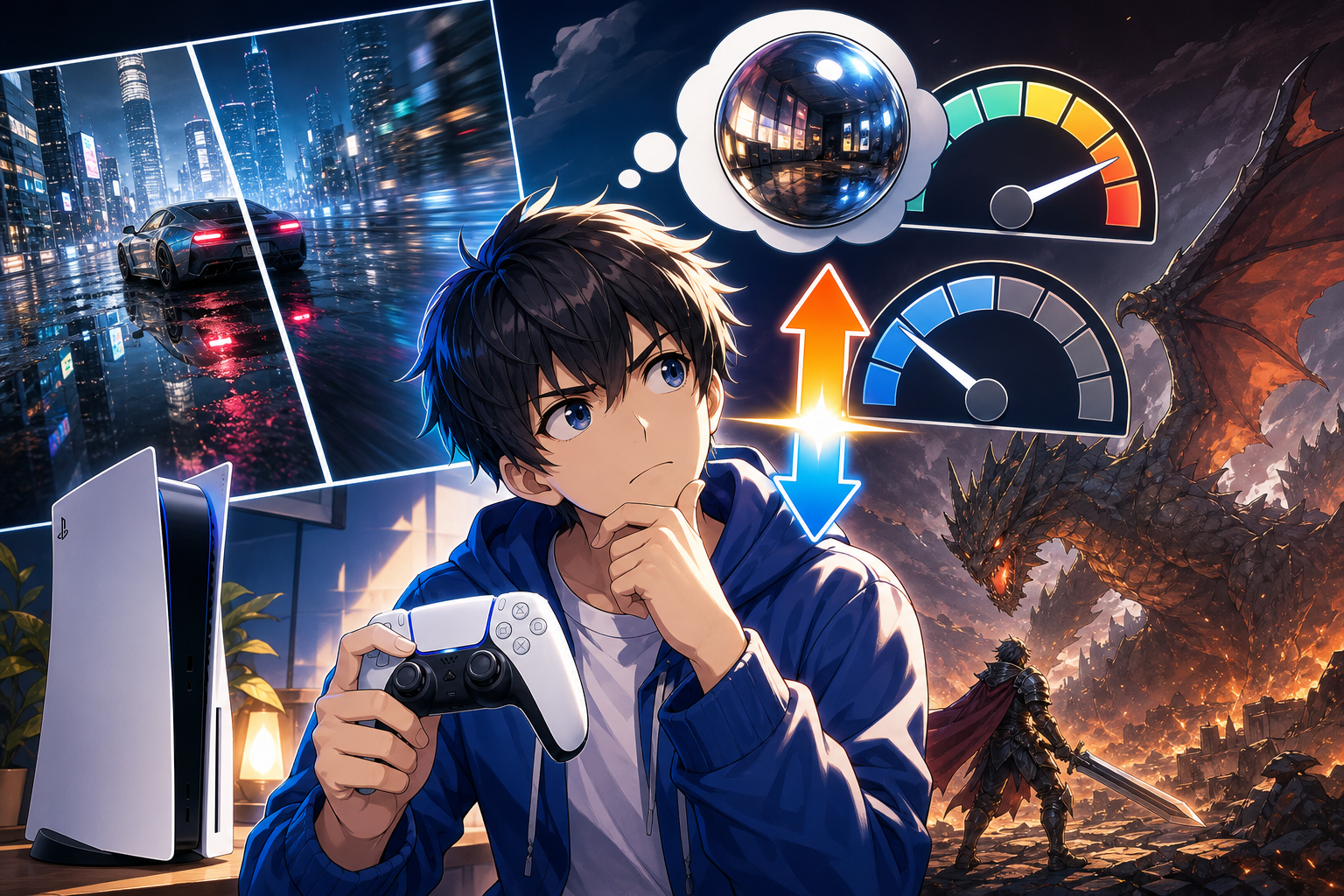 レイトレーシングはPS5にとってもかなり重い処理だからなんだ