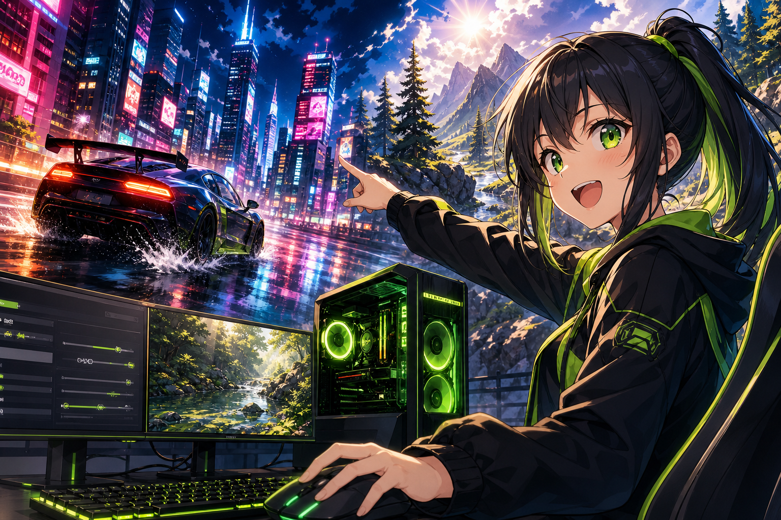 実際のゲームで最適なグラフィック設定をしてみよう
