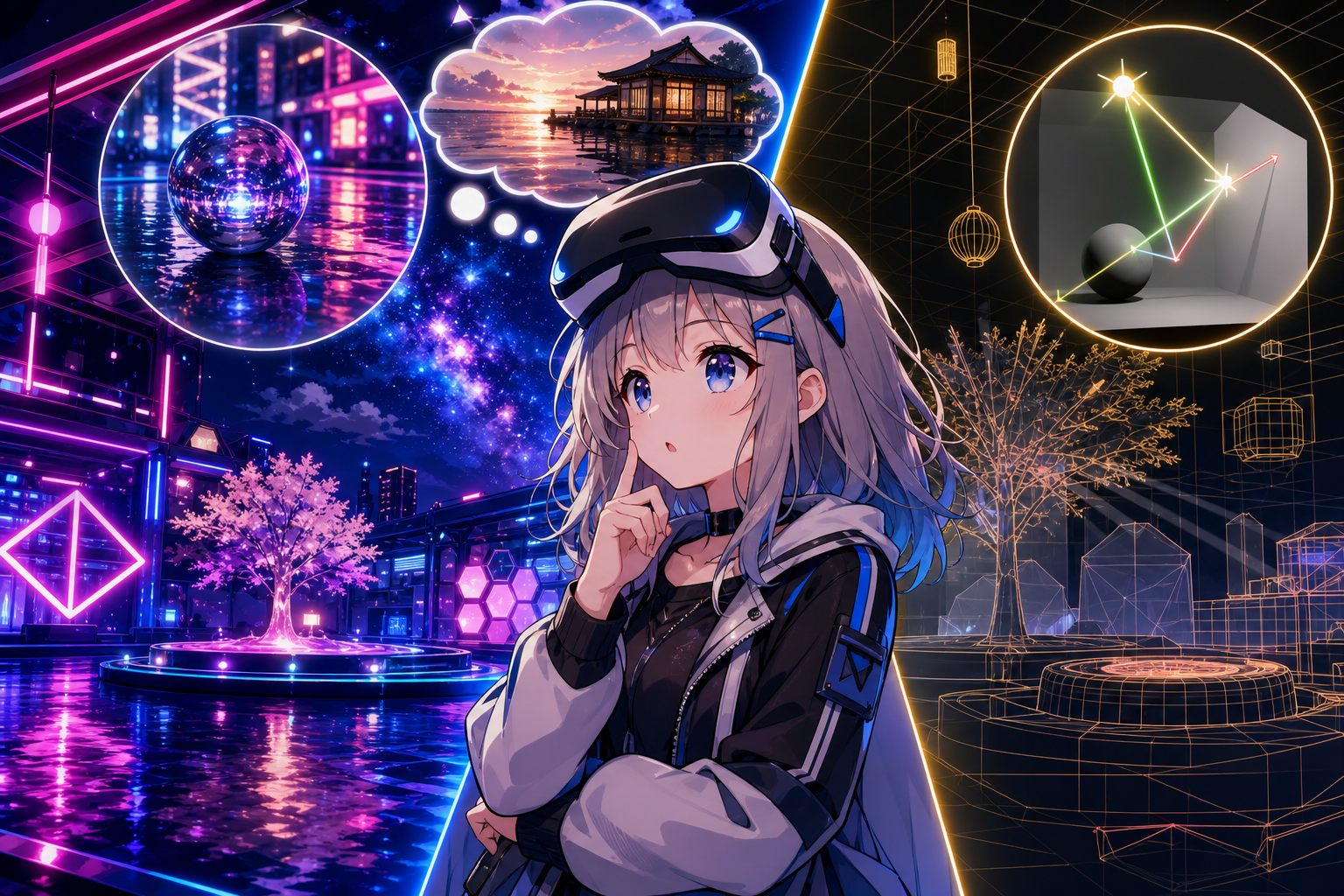 VRChatはネイティブなレイトレーシングには未対応なんだ
