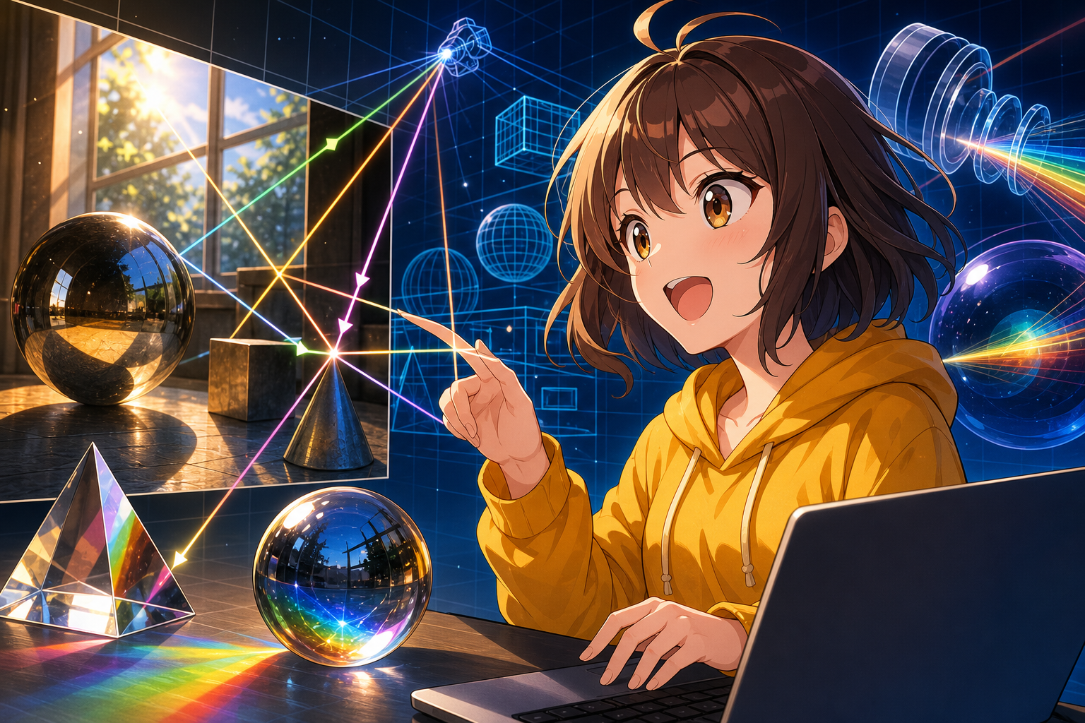 どうしてPythonでレイトレーシングを学ぶと良いのか？