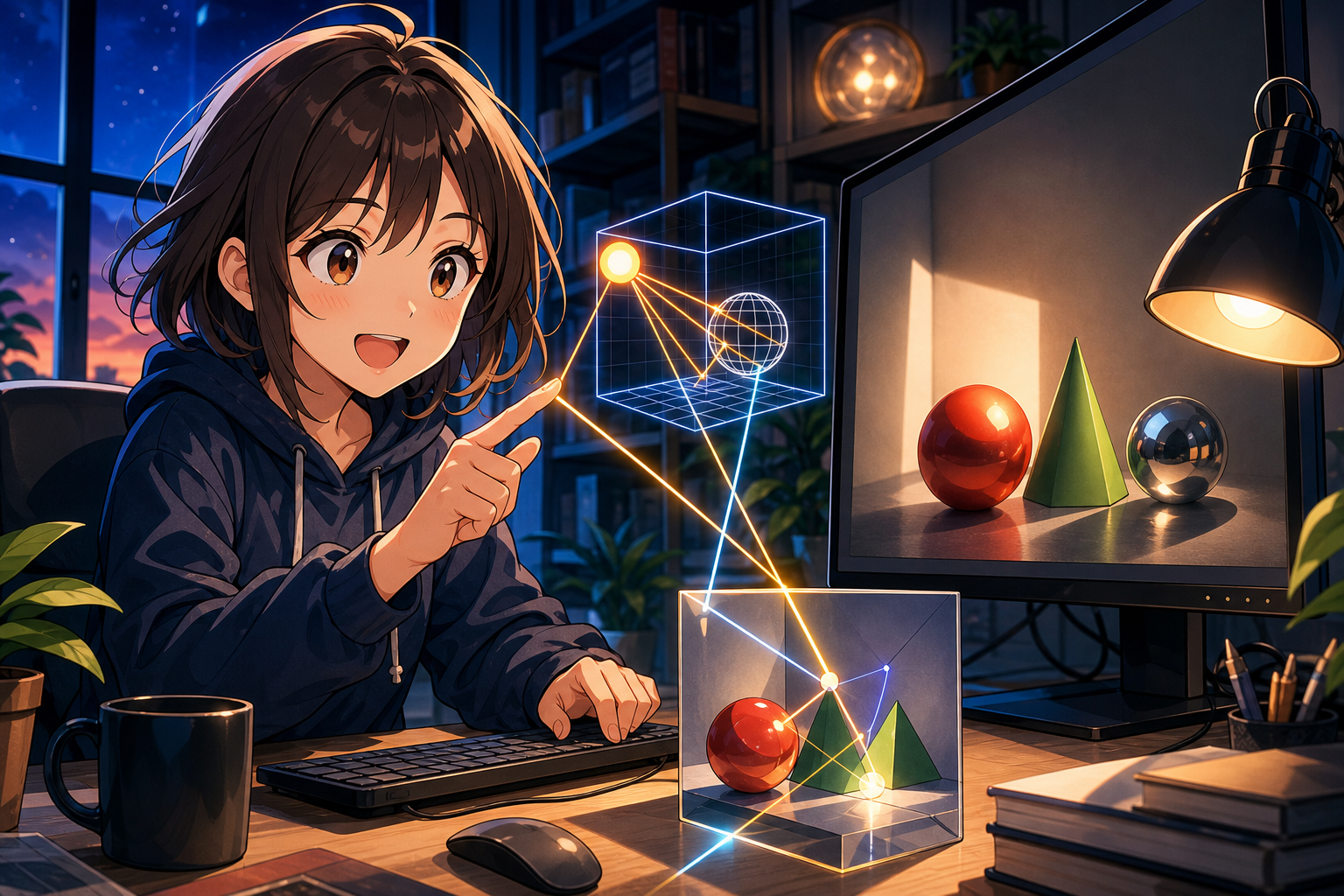なぜC言語でレイトレーシングを学ぶのが良いのか