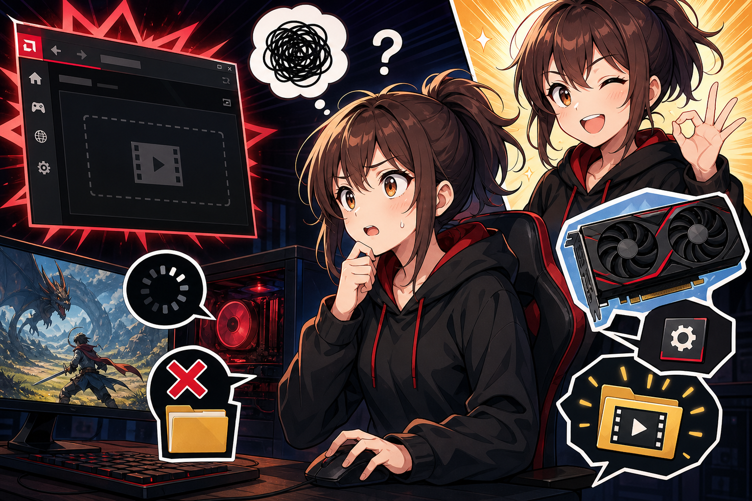 設定とドライバー環境を見直して快適な録画環境を取り戻そう