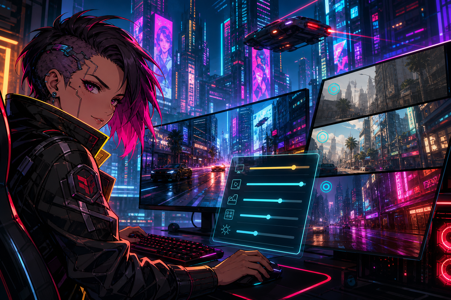 自分の環境に合った設定でナイトシティに飛び込もう！