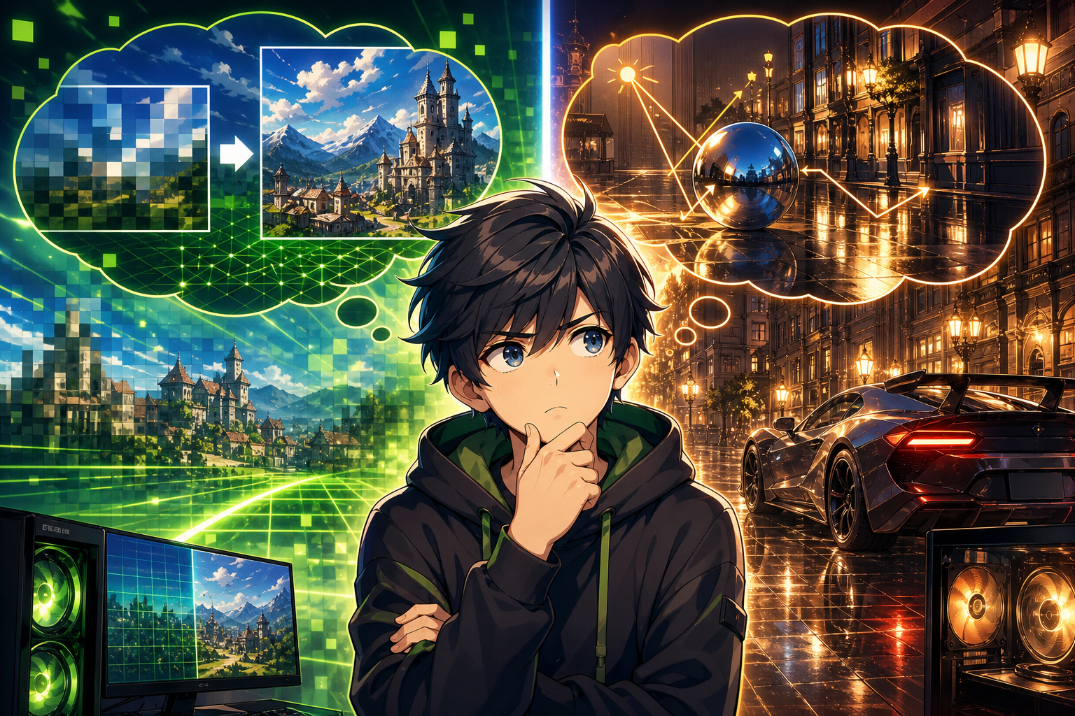 DLSSとレイトレーシングの違いをしっかり理解して設定しよう