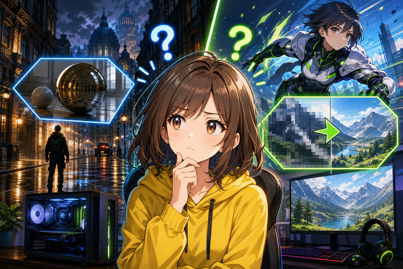 レイトレーシングとDLSSの設定に迷った時の最終アンサー
