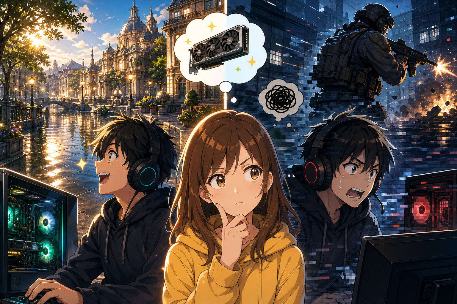 レイトレーシングをオンにするとFPSは大幅に下がる！