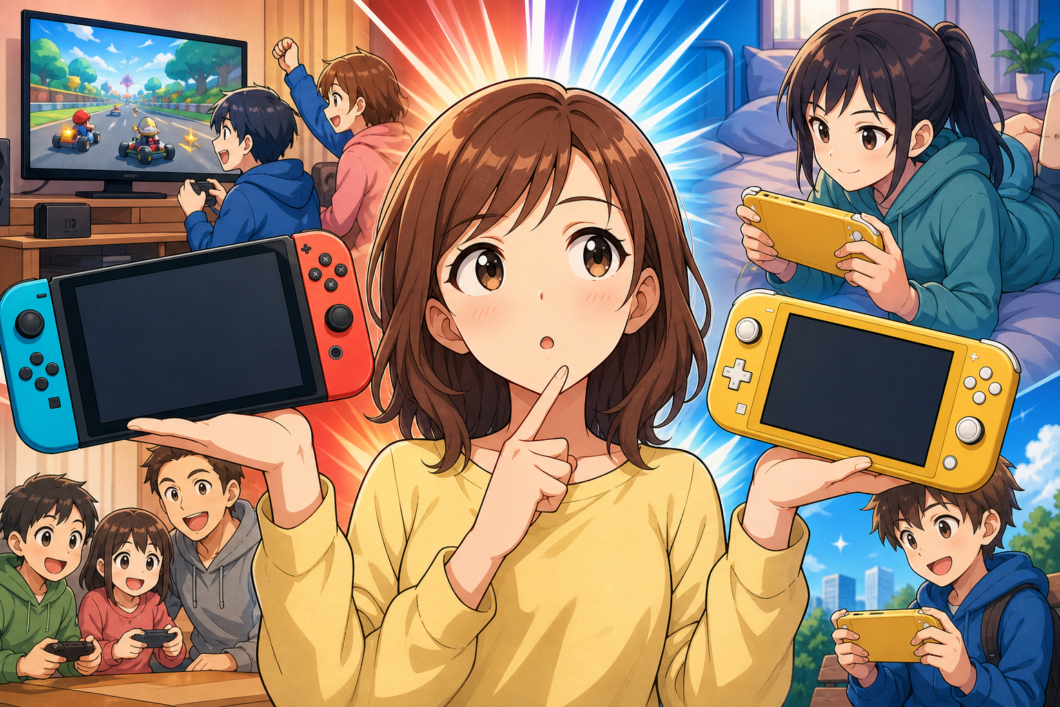 2台目のSwitchは「どこで誰と遊ぶか」で選ぶのが大正解！