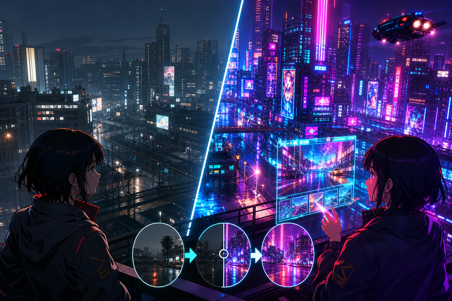 オンにするとナイトシティはこう変わる！3つの変化と設定のコツ