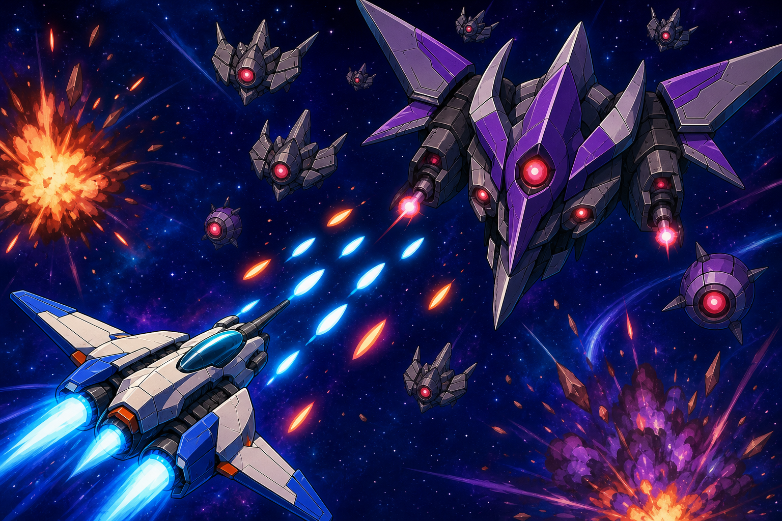 敵キャラクターの作り方は「配置・動き・当たり判定」の3ステップが基本！