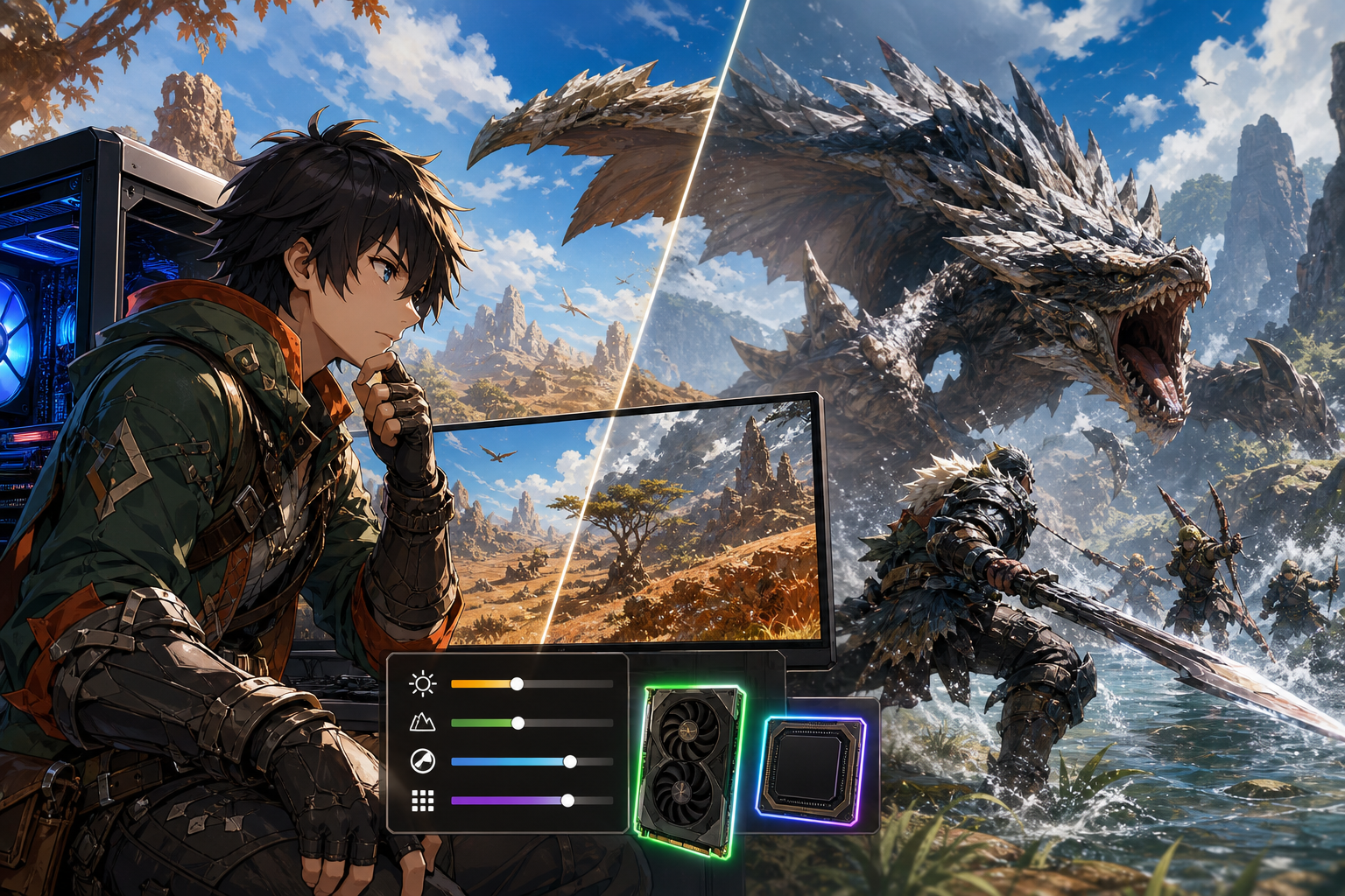 自分のPCスペックと相談して最適なバランスを見つけよう