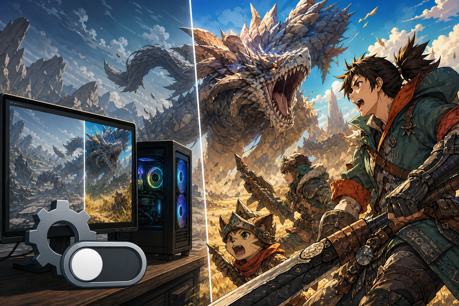 PC版ワイルズのレイトレーシングは基本「OFF」がおすすめ