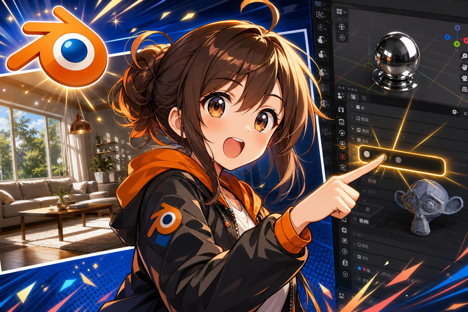 Blenderのレイトレーシングはどこ？ズバリここにある！
