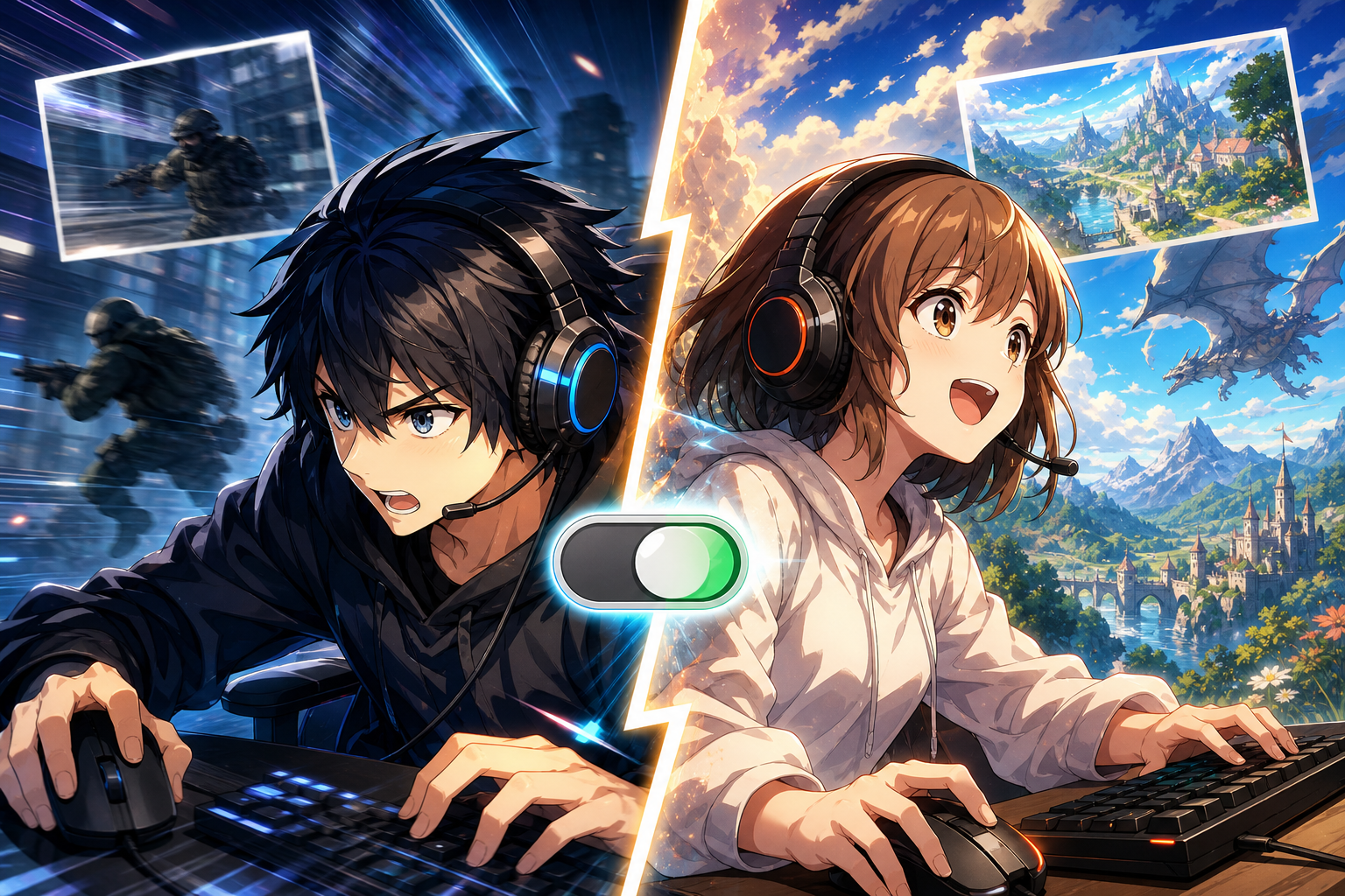 プレイスタイルに合わせた設定で快適に遊ぼう