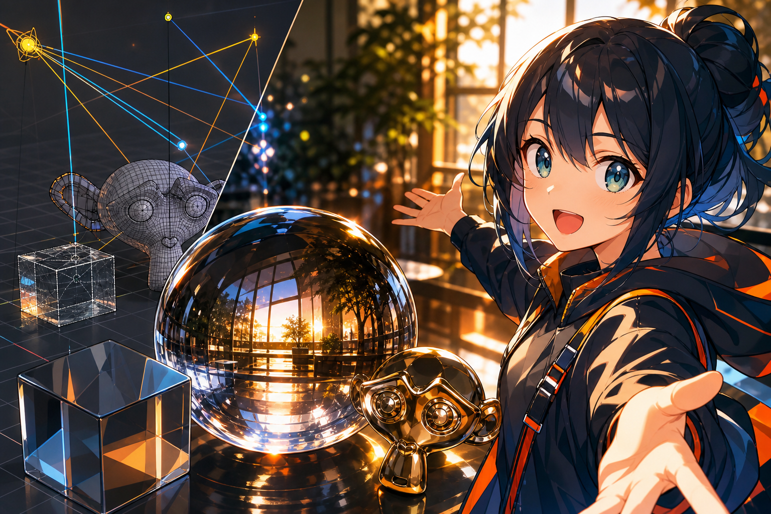 リアルな光を表現するBlenderの最強機能！