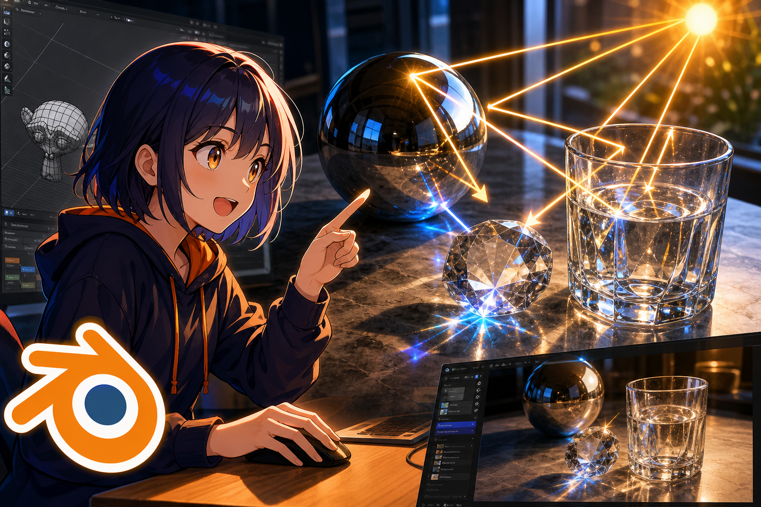 なぜレイトレーシングでリアルになるの？