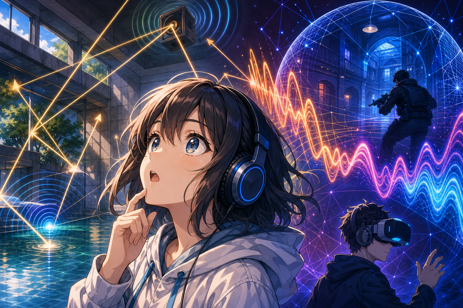 なぜレイトレーシングで音がリアルになるのか?